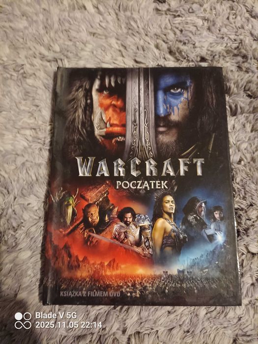 Warcraft początek książka z filmem dvd