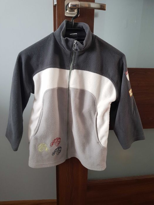 bluza polarowa rozpinana dla chłopca r. 116/122