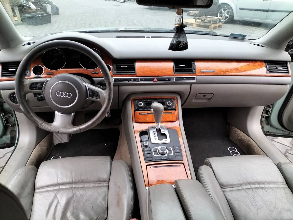 ZESTAW AIRBAG POSTRZAŁOWY KOKPIT DESKA PODUSZKI PASY AUDI A8 D3