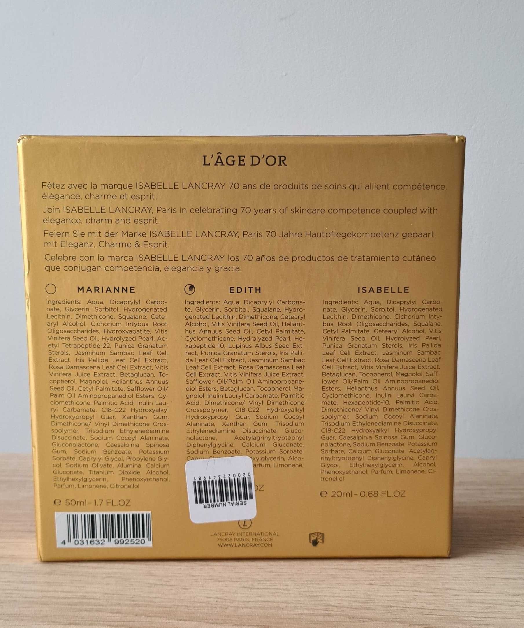 Isabelle L'age D'or krem + serum do twarzy