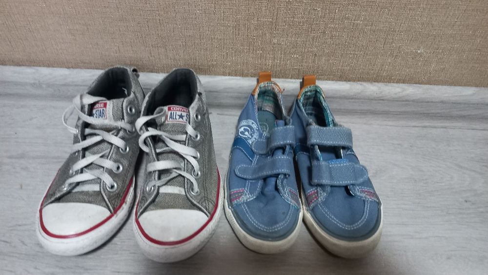 Кеды Converse 32р, мокасины cool club 30p для мальчика