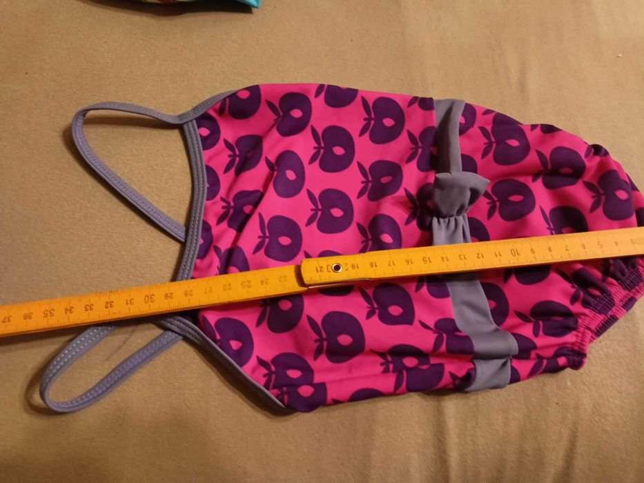 kostium strój kąpielowy z pieluchą do wody dopływnia na basen 68 74