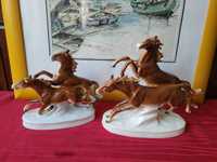 Винтажные  фарфоровые статуэтки CARL SCHEIDIG «Лошади» Германия