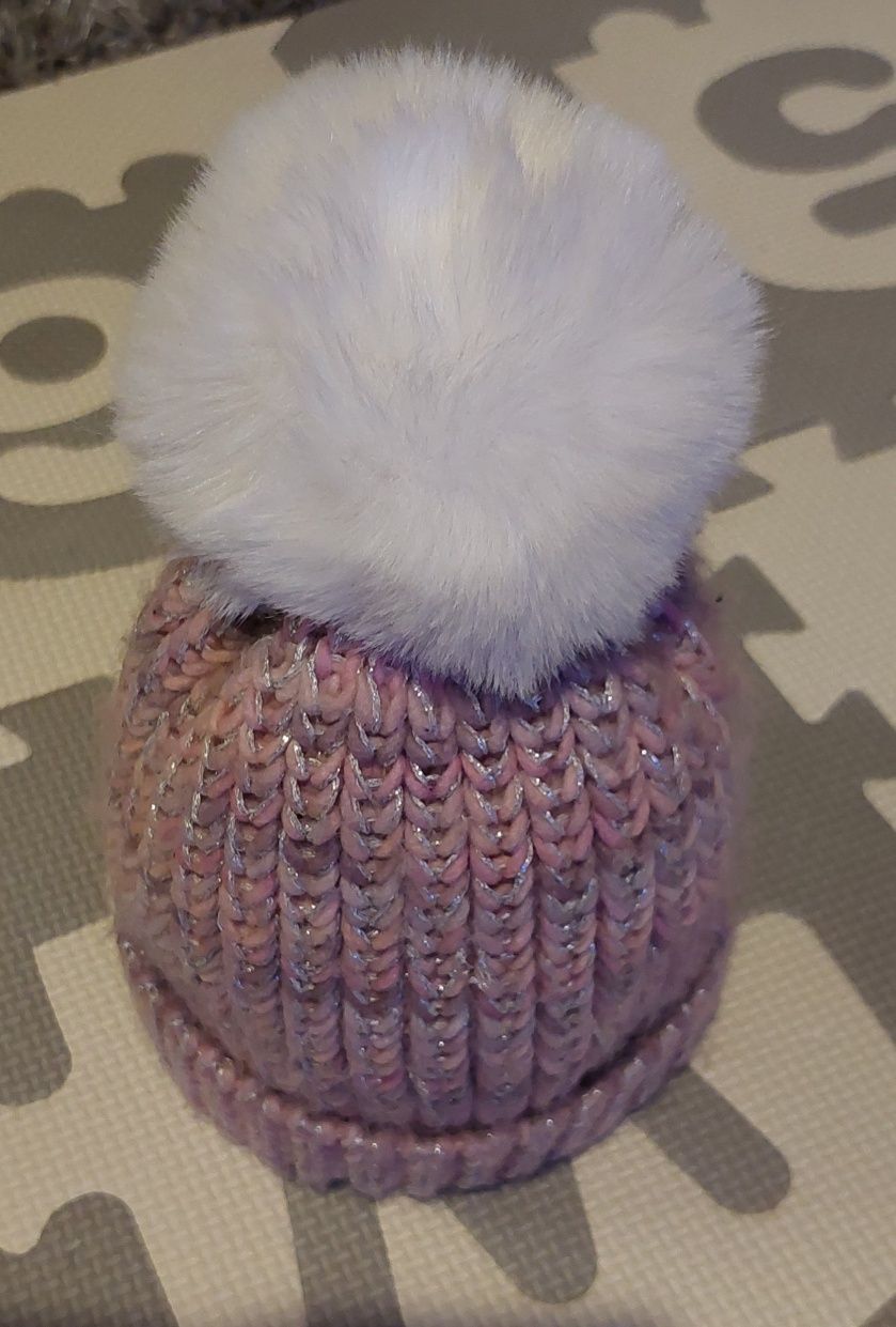 Pepco, zimowa, ciepła czapka dziewczęca, rozmiar 52