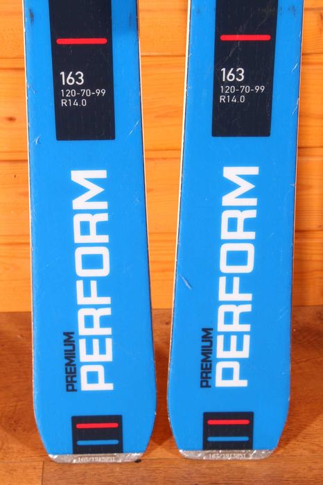 Narty premium Molitor Perform, 163 cm, R 14, Swiss Made, stan BDB /P/