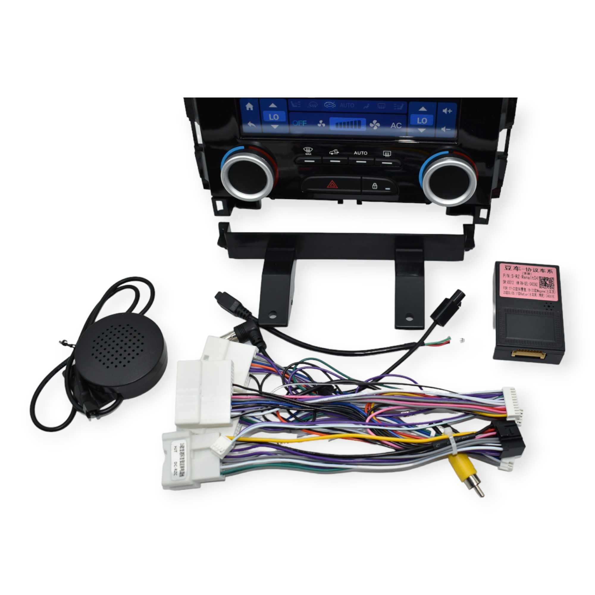 Rádio Android Renault Megane 4 Koleos Talisman - tipo tesla - Carplay