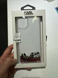 Etui z brokatem Karl Lagerfeld iPhone 11pro Max