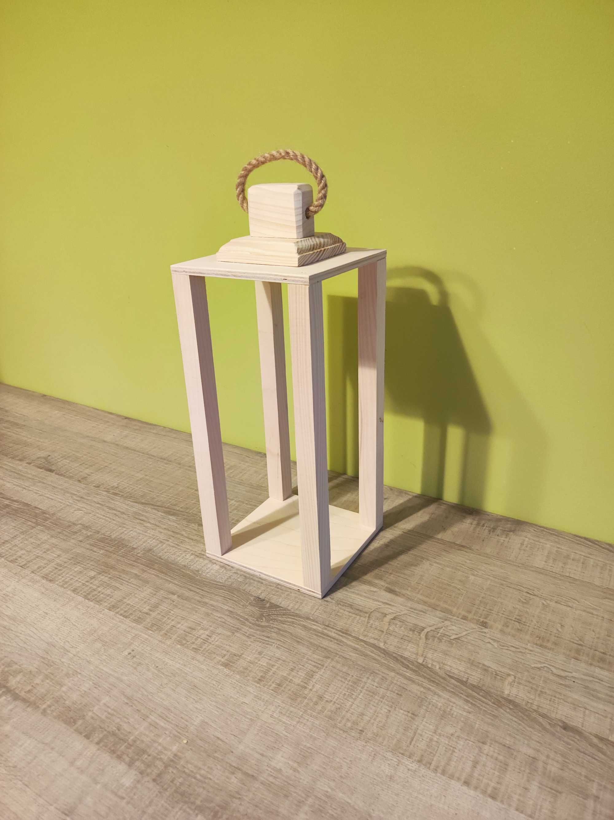 Zestaw 4x Drewniany lampion (1+3)