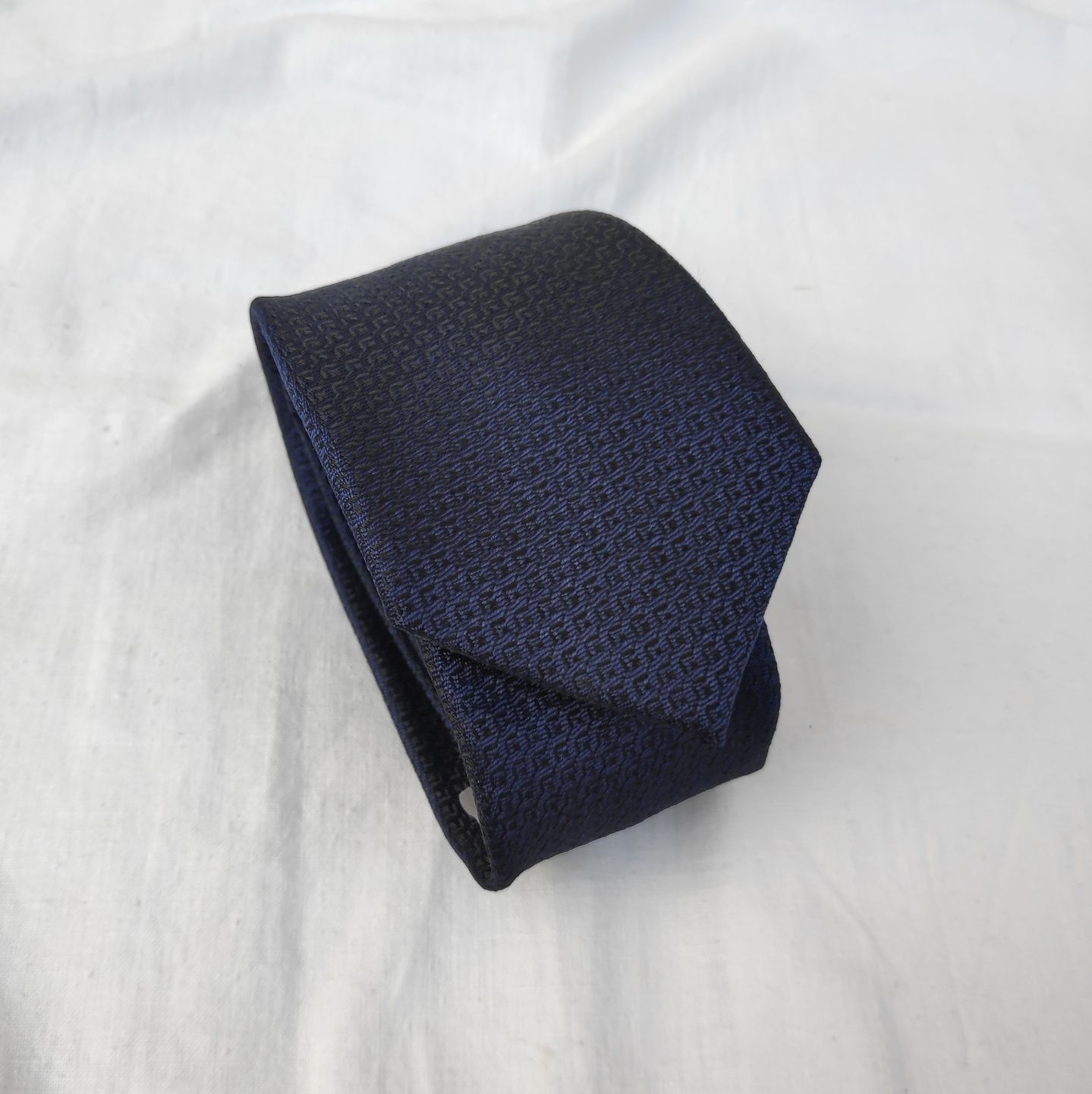Тонкий галстук Next в принт з візерунком