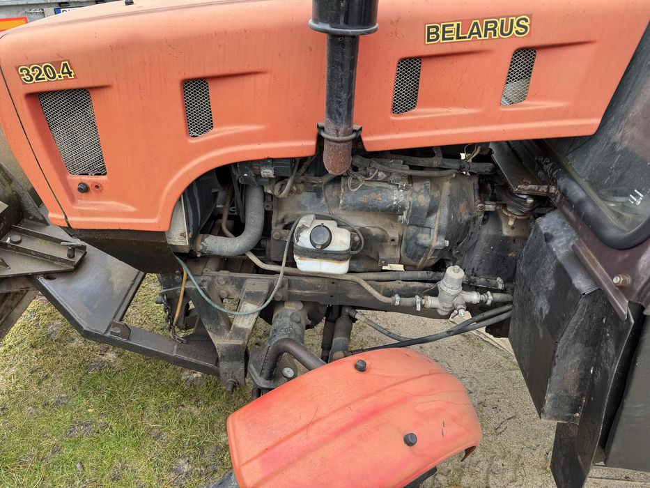 MTZ 320 zima pług komunalny 4x4