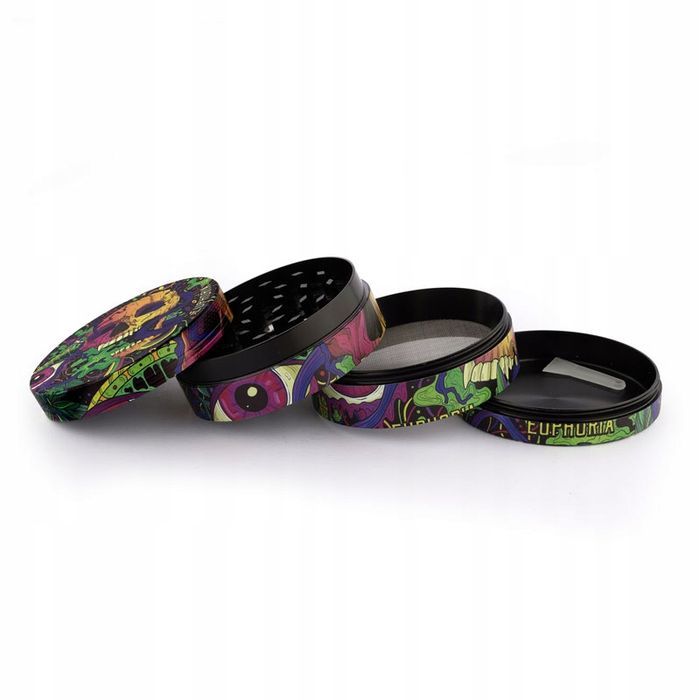 Grinder metalowy Euphoria Enchanting 4-częściowy 63 mm