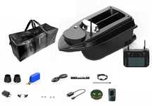 Łódka Zanętowa Echosonda Flytec V030 GPS Auto Powrót  Akumulator 20A