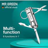 MR GREEN Многофункциональные кусачки для ногтей 6-в-1