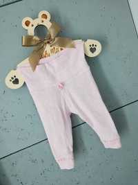 Spodnie legginsy niemowlęce dziewczynka NEXT r. 56 *różowe*