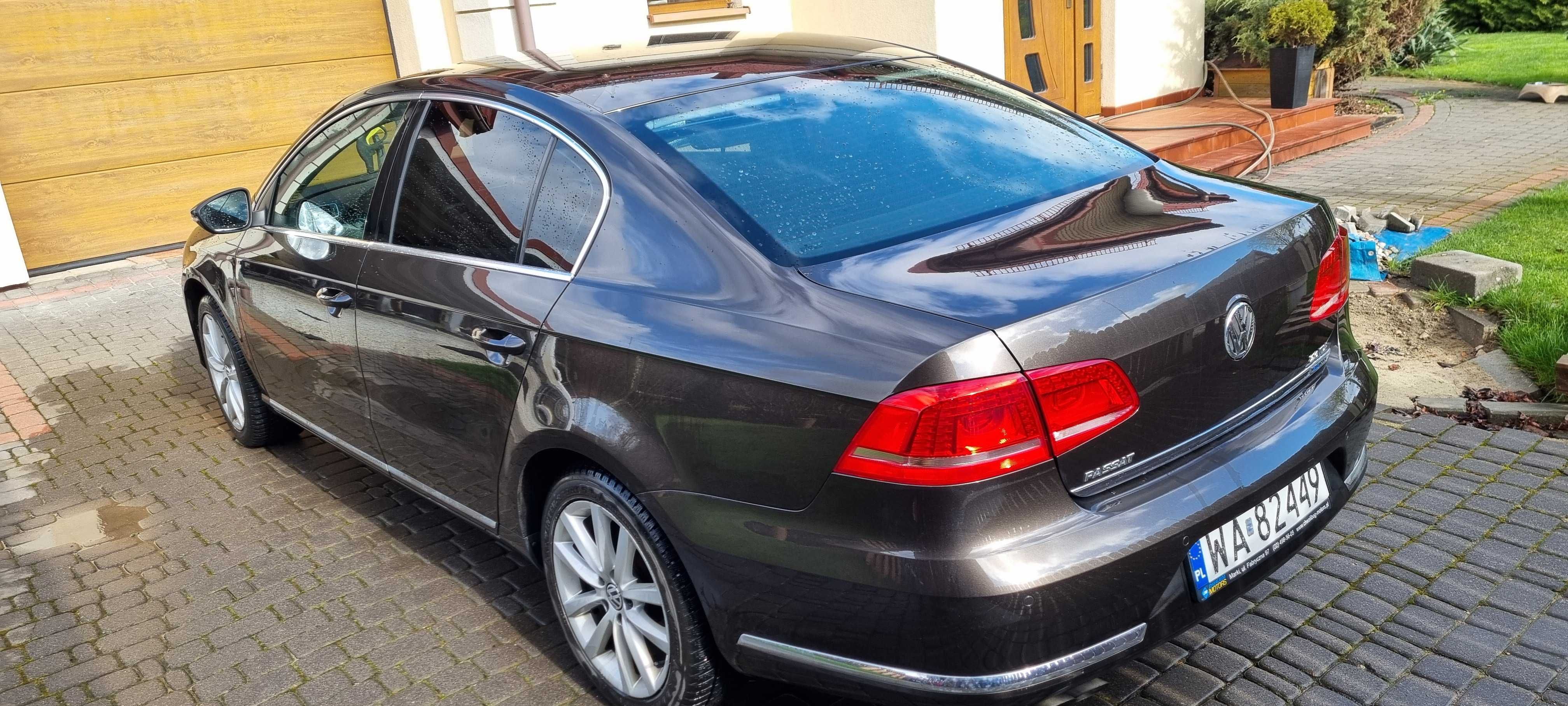 Volkswagen Passat B7 2013 sedan 2.0 TDI 103 kW 140 KM Polska prywatnie