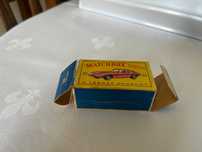 Caixa Vazia (empty box) de 32 Matchbox Lesney Jaguar E Type 1ª Série