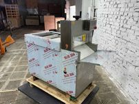 Слайсер для замороженого м'яса, шинки, ковбаси, сиру 300 кг/год c0038