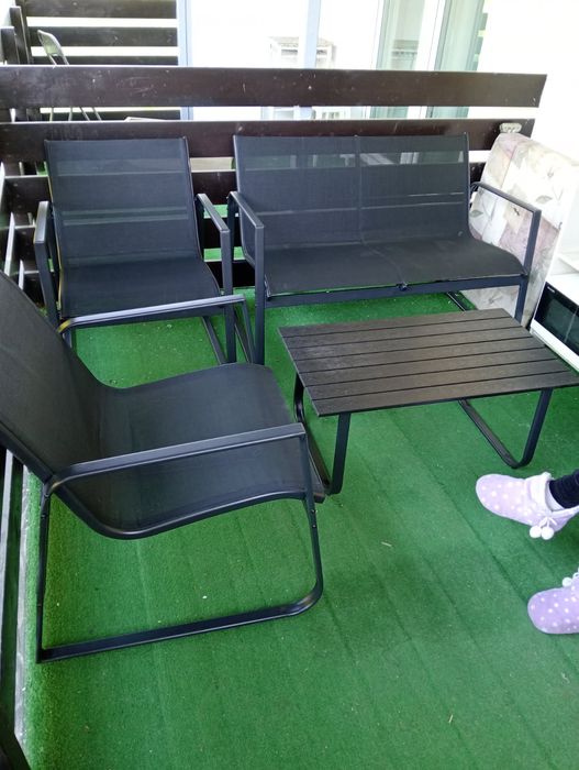Zestaw ogrodowy krzesła+ stolik