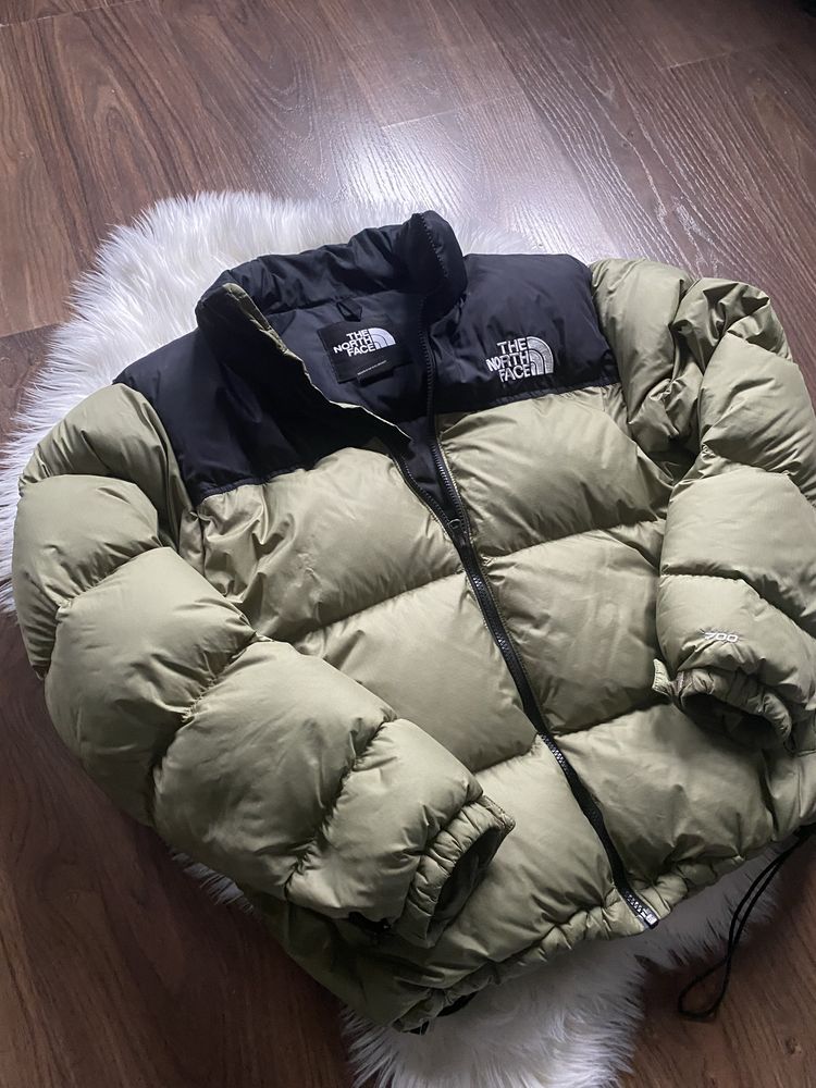 Kurtka The North Face nuptse 700 khaki nowa M