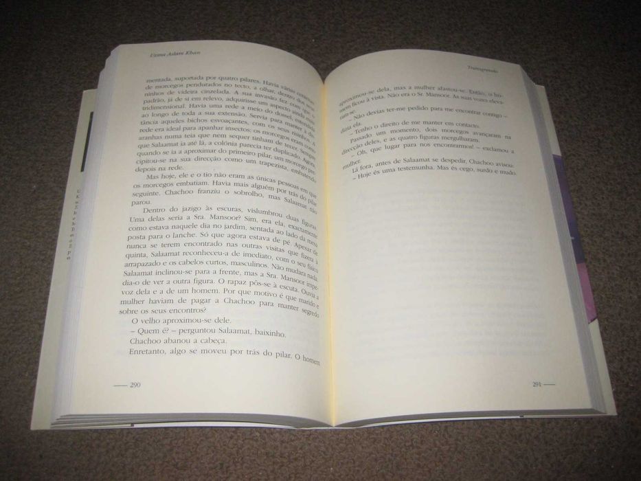 Livro "Transgressão" de Uzma Aslam Khan