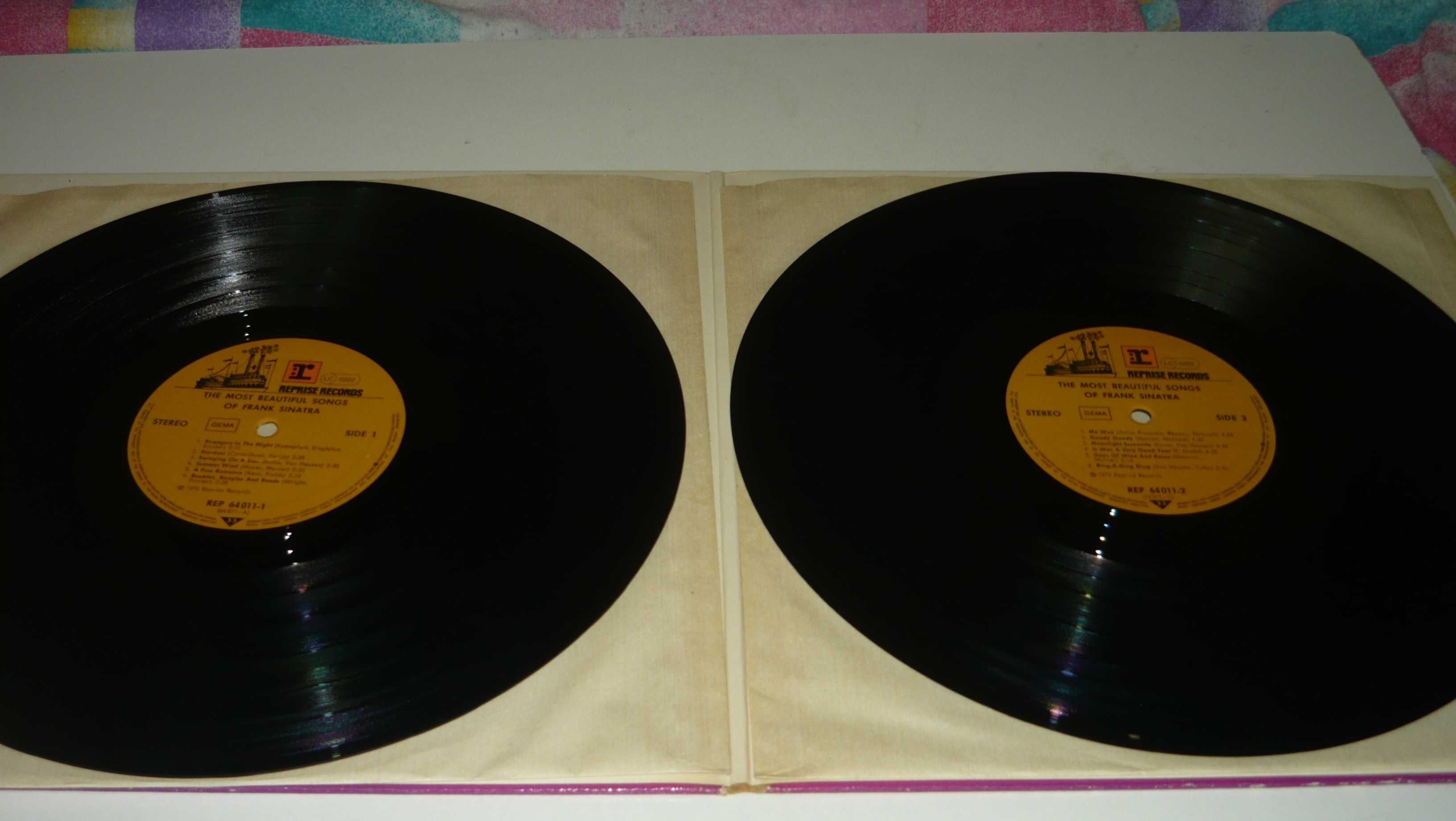 Frank Sinatra The most beautiful songs of 2  LP