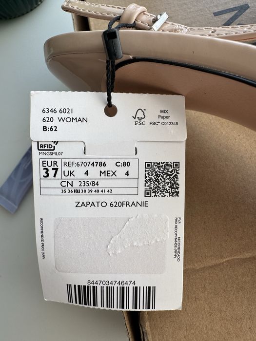 Мюлі, босоніжки, туфлі Mango, жіночі 37 розмір. Нові, купувала собі.