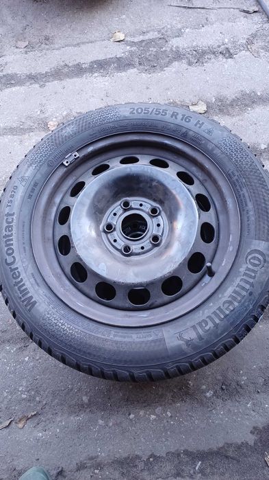 Koło Vw 5x112 Continental WinterContact TS870 205/55 R16 91H 2021r
