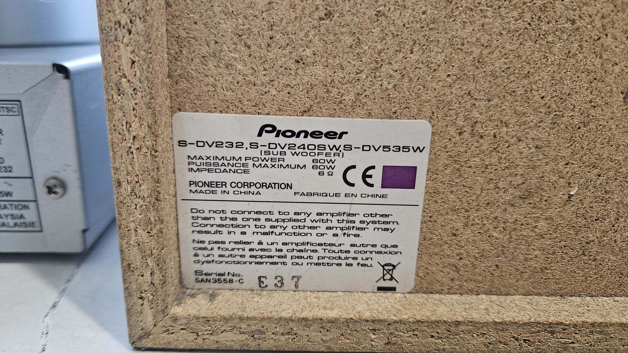 Pioneer XV-DV232