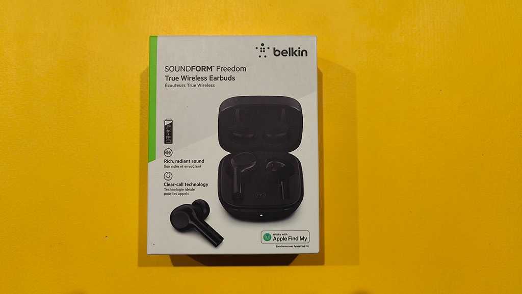 Belkin Soundform Freedom True Wireless White Earbuds