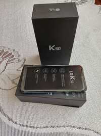 Telefon LG k50 kompletny ładowarka i pudełko