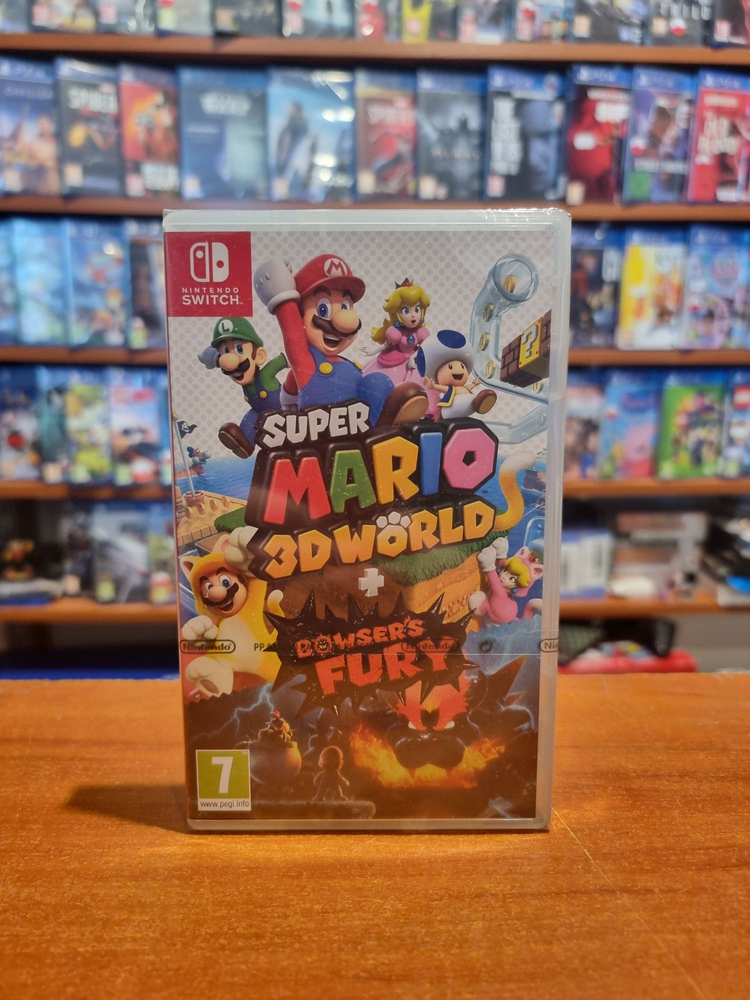 Gra SUPER MARIO 3D WORLD + Bowser's Fury Nintendo Switch / Nowa / NS