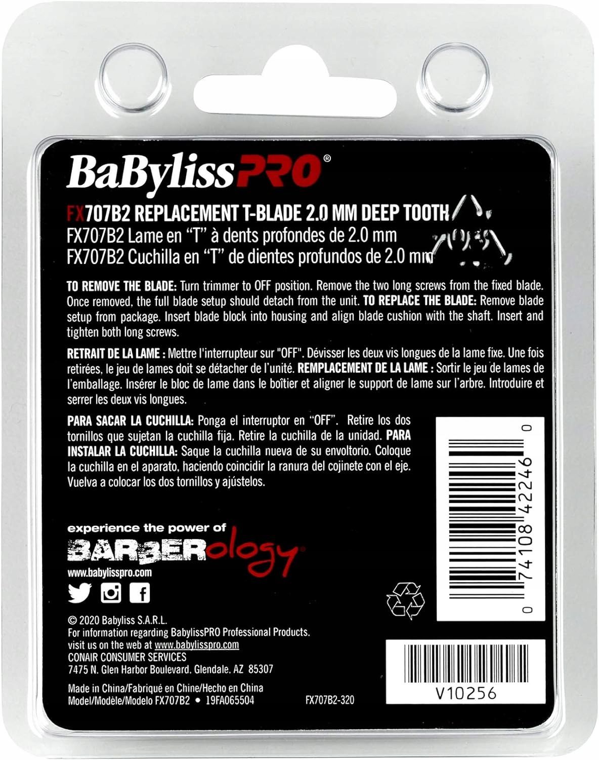 babylisspro zamiennik tblade deep tooth fx707b2 grafitowy opis