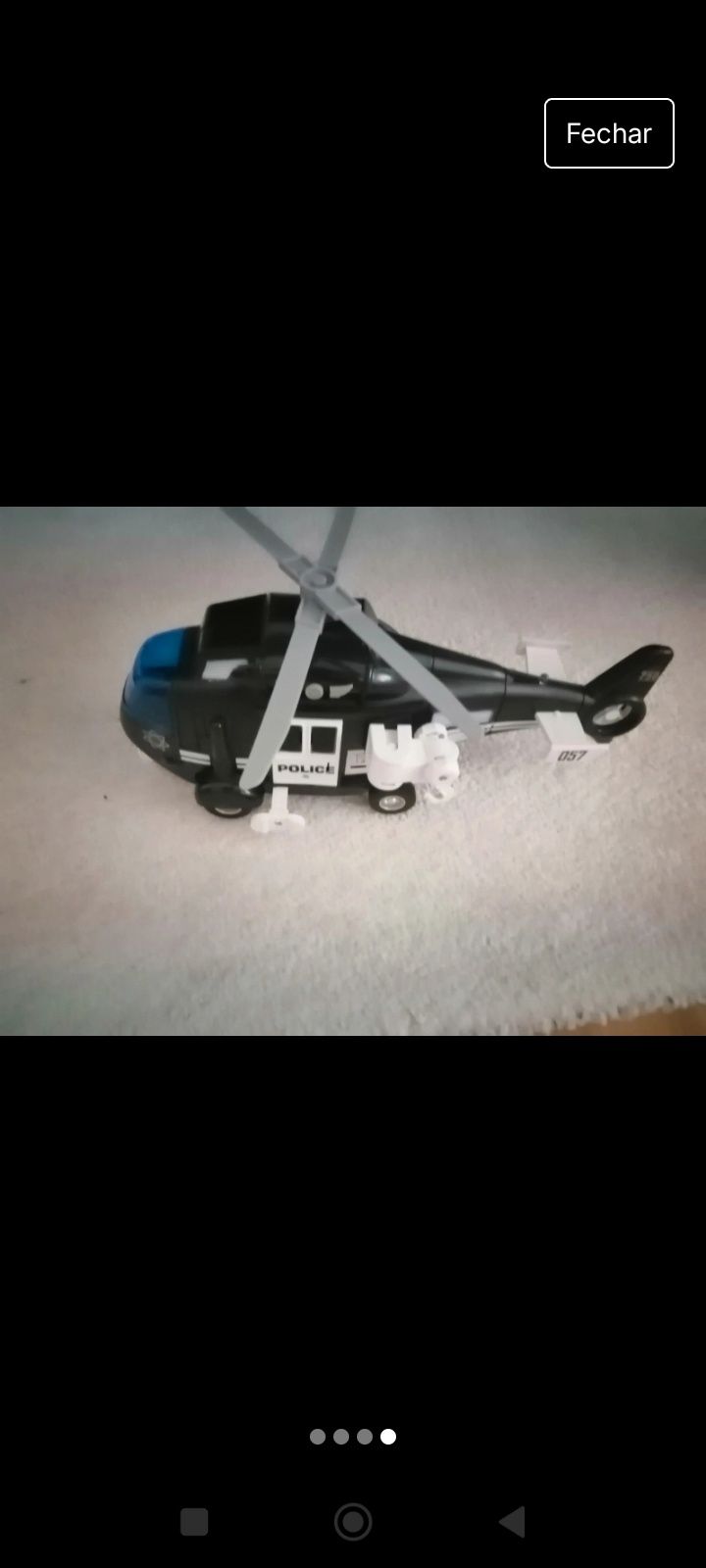 Helicóptero de criança