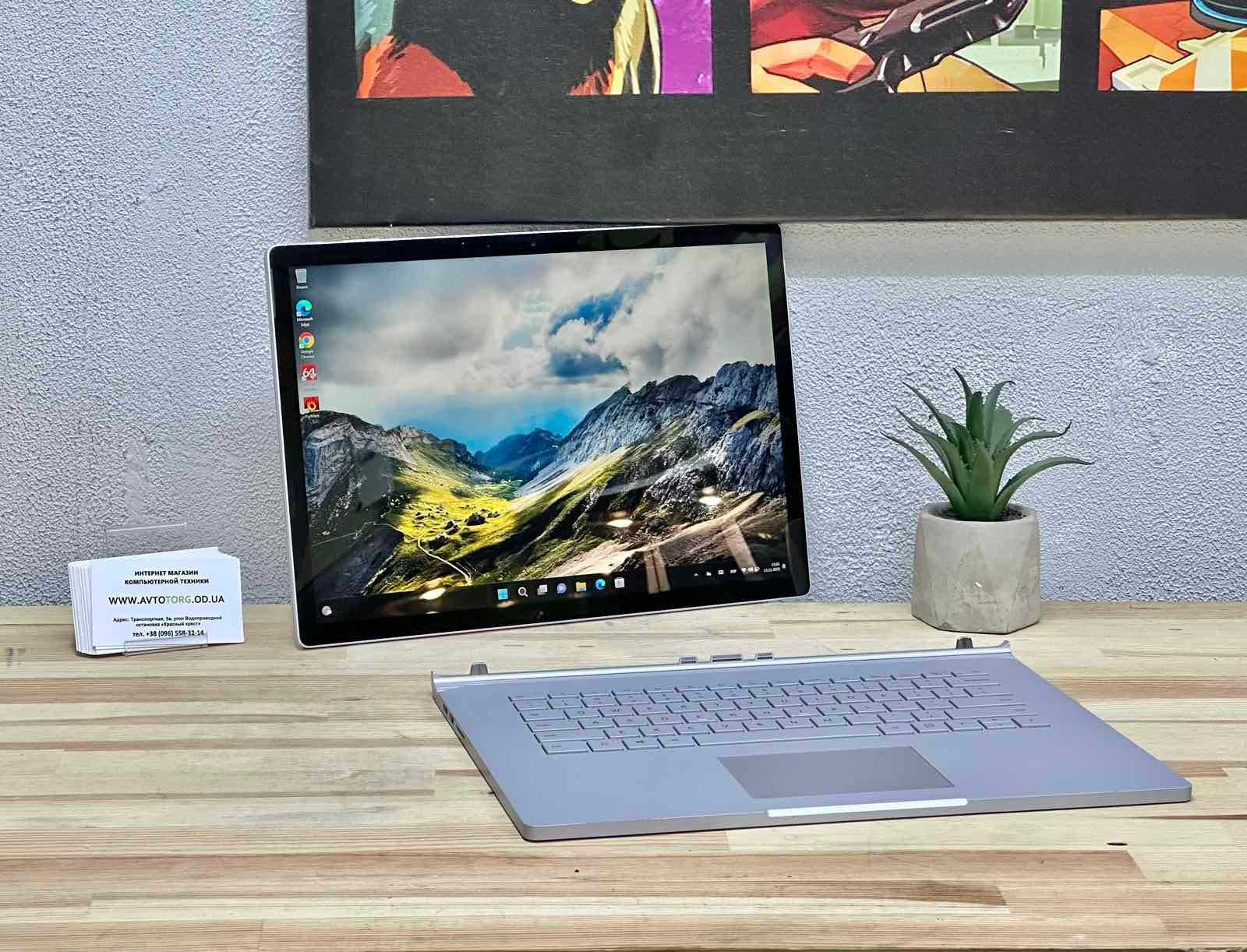 Ноутбук планшет / Microsoft Surface / Intel i7 / geForce 6 Gb