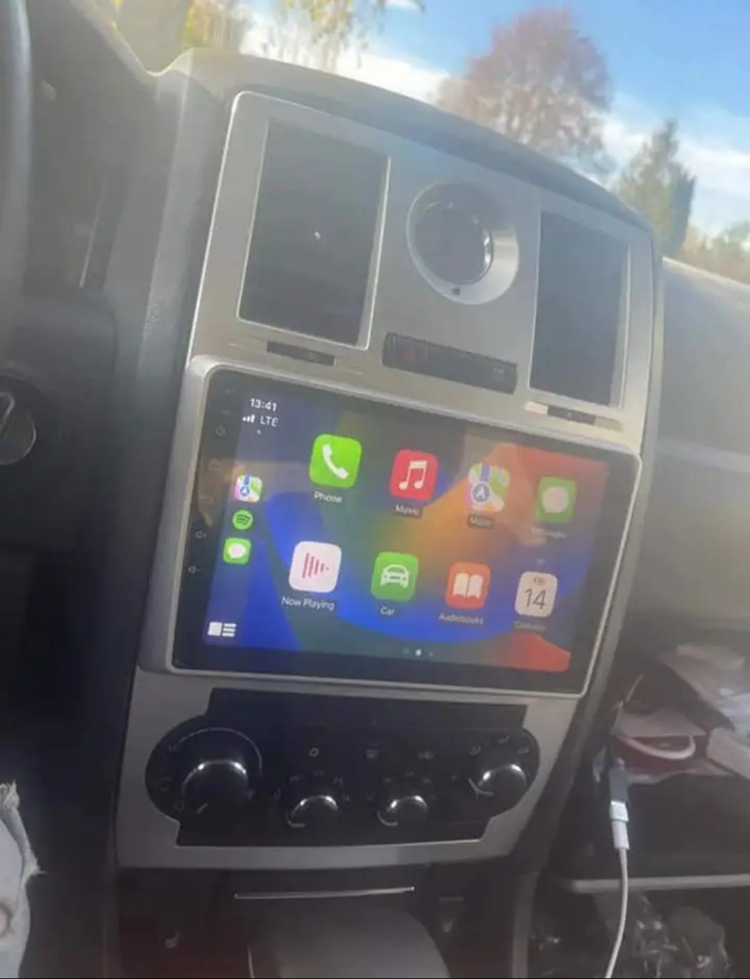 Rádio Chrysler 300C Android 13 com GPS