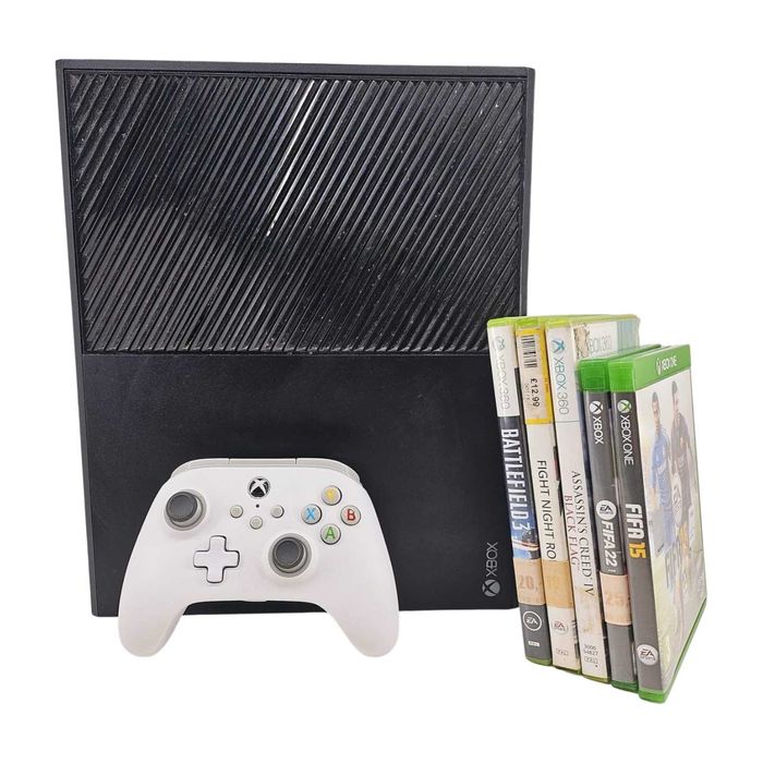 KONSOLA XBOX ONE + pad + zestaw gier! czarna