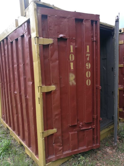 Пятитонный (футовый) морской контейнер после диагностики. Доставим.