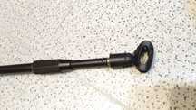 Suporte para microfone com em preto 80 cm