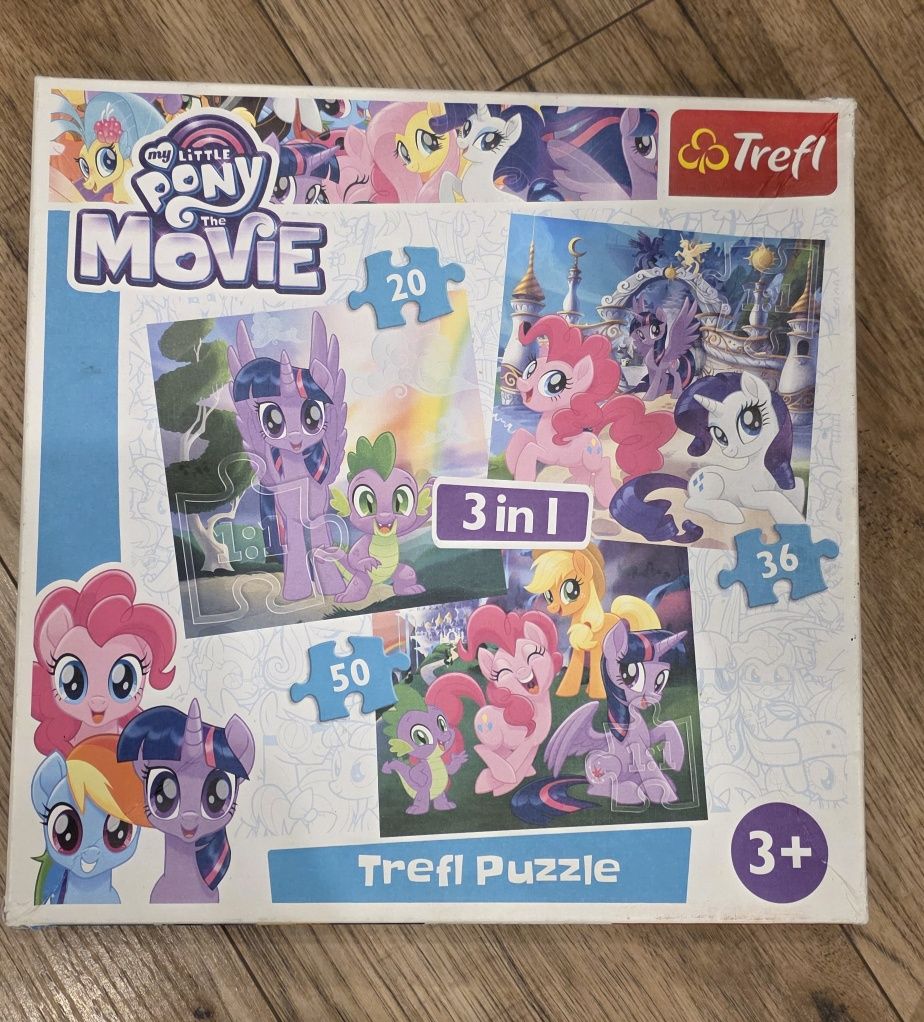 Puzzle 3 w 1 My Little Pony