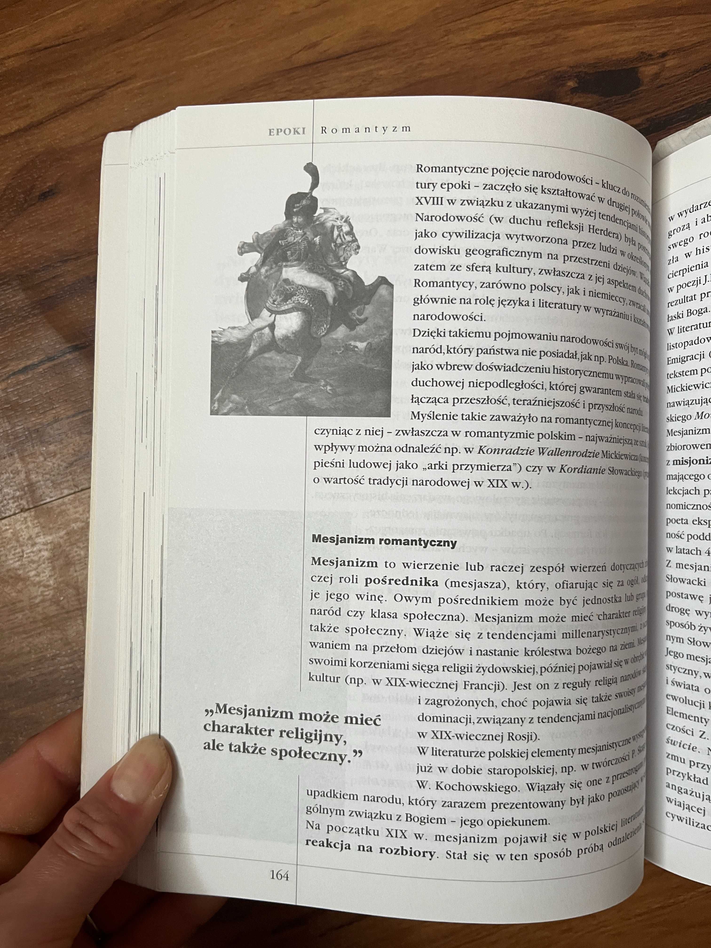 Tablice Epoki literackie, matura język polski