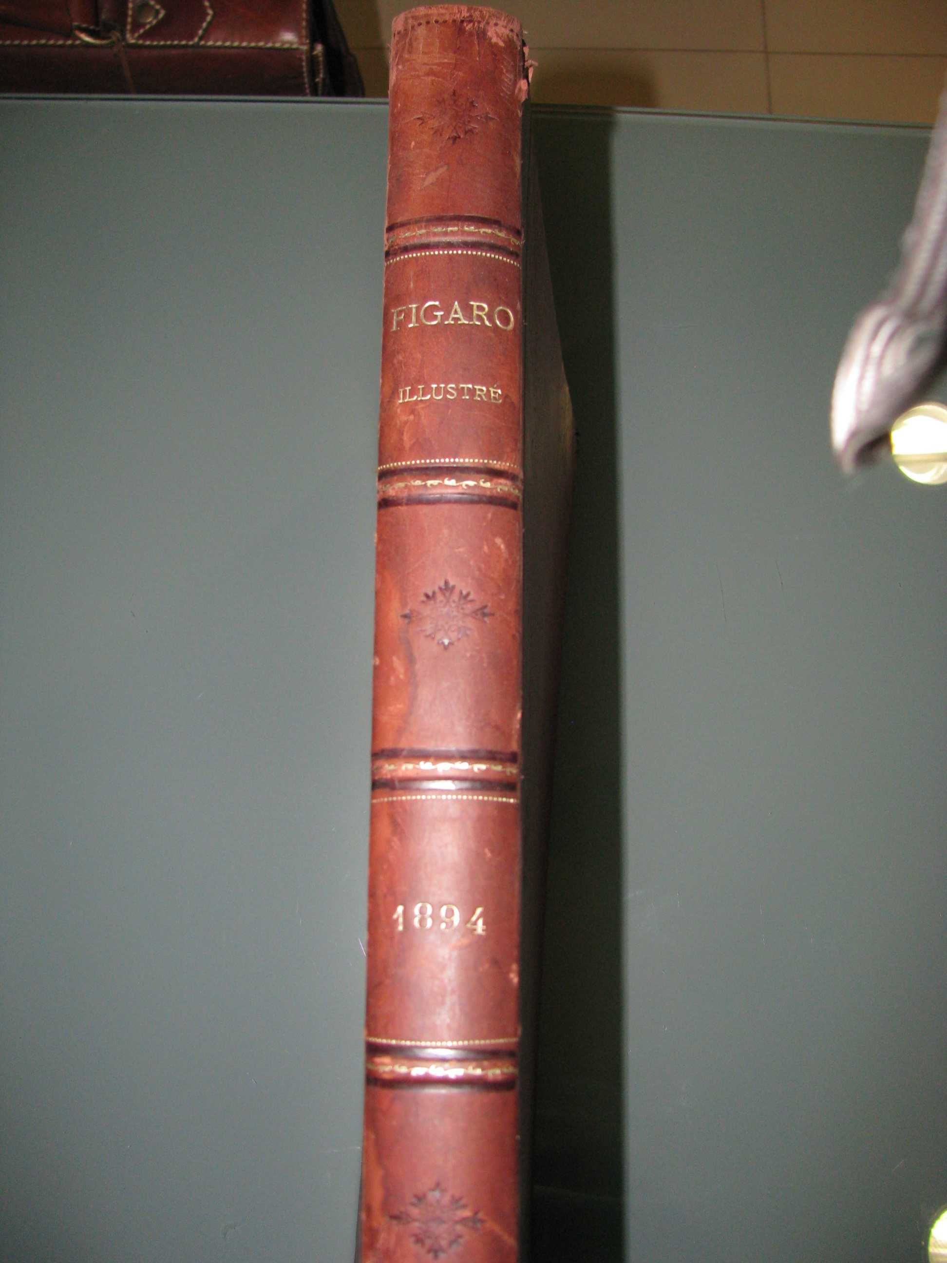 Compilação de Revistas francesas Le Figaro Illustré de 1894