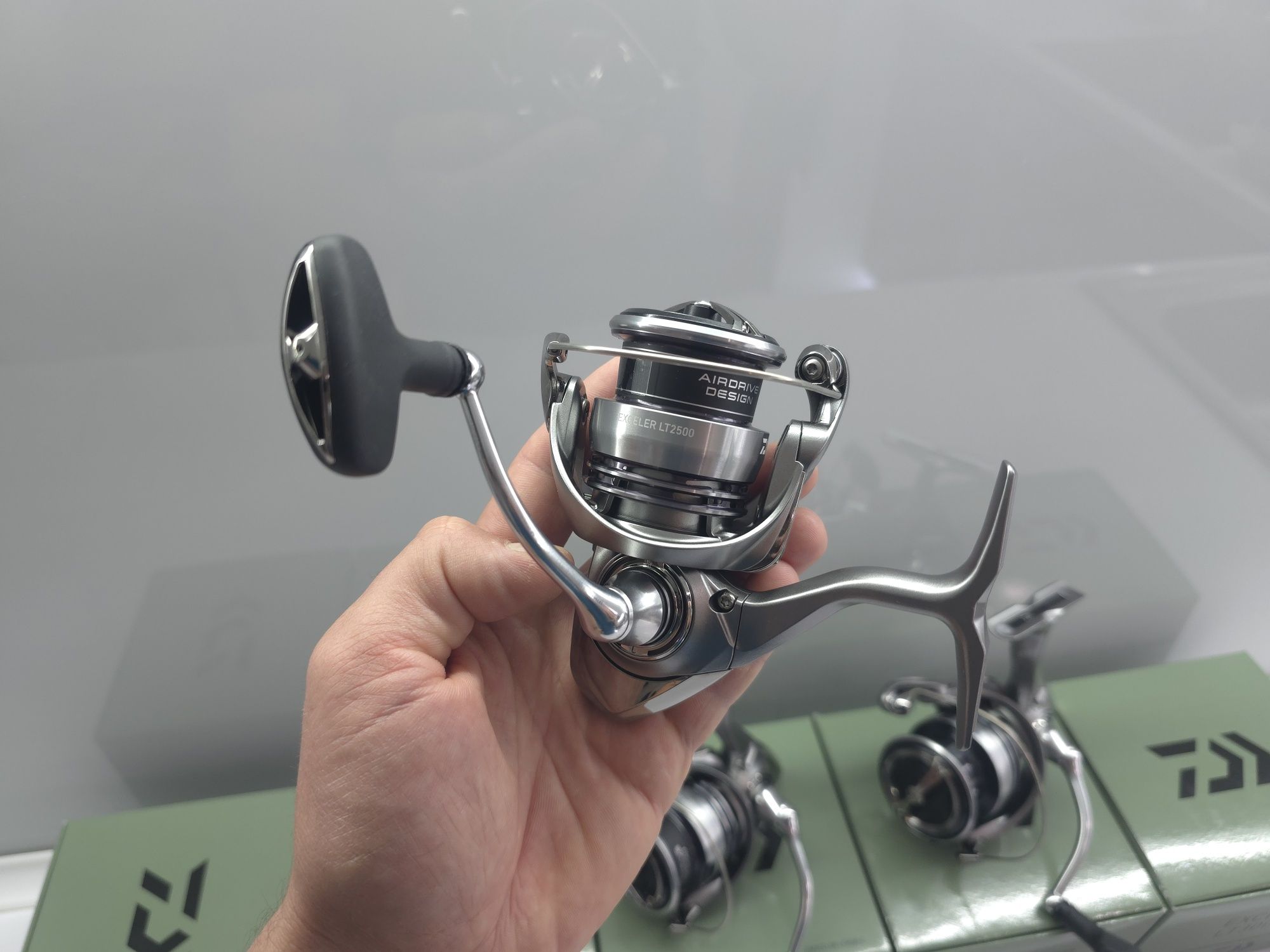 Daiwa 23 Exceller LT 2500, 3000-C, 4000-C, Дайва Екселлер, спінінгова