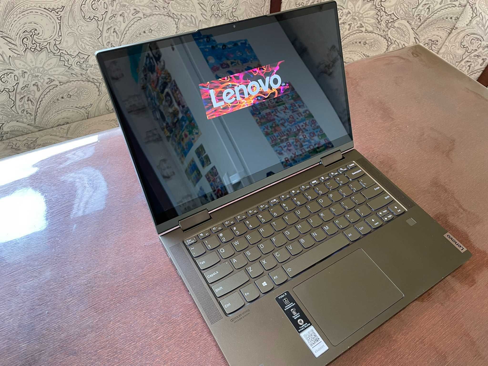 Ноутбук 14 IPS Lenovo Yoga 7i 14ITL5 (i5-1135G7/12Gb/SSD 512/Iris Xe)