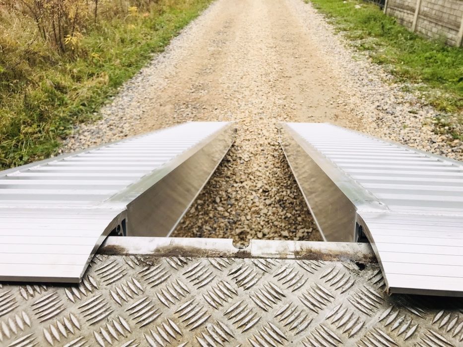 *8.7T *3.5m / Najazdy Aluminiowe / Koparka - Traktor / F.VAT