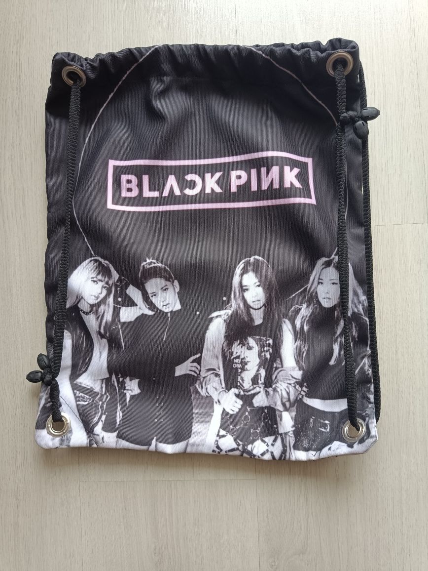 Worek -plecak Black Pink