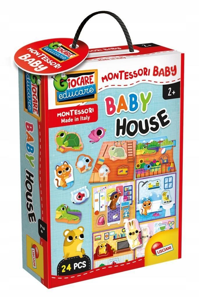 Montessori Baby - Domek Do Zabawy, Lisciani