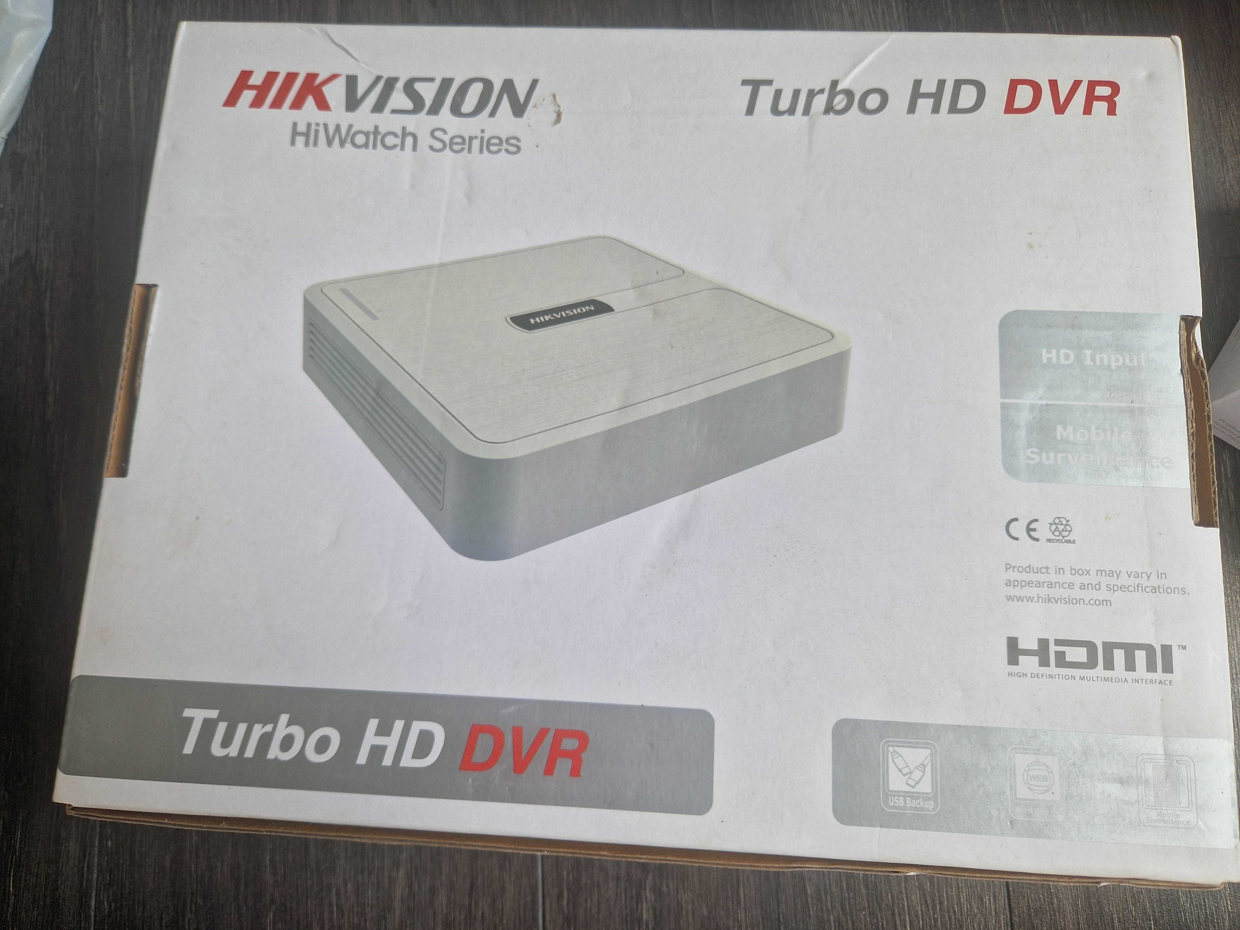 Nowy zestaw 4 kamer firmy hikvision do monitoringu z rejestratorem