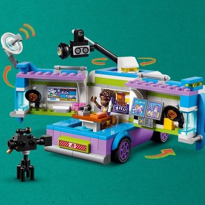 Конструктор LEGO Friends Фургон редакції новин (41749) лего