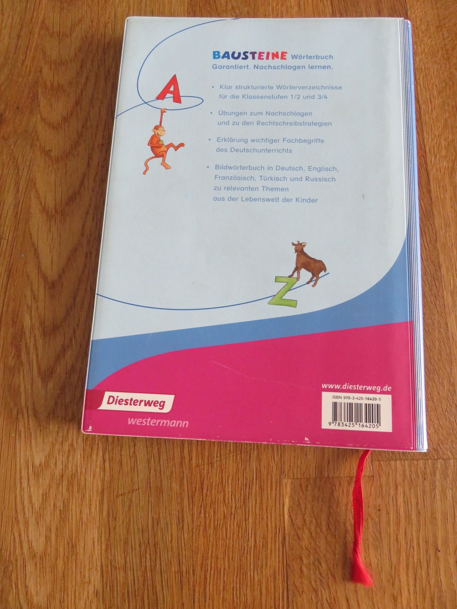 Wörterbuch Bausteine - livro / dicionário em alemão