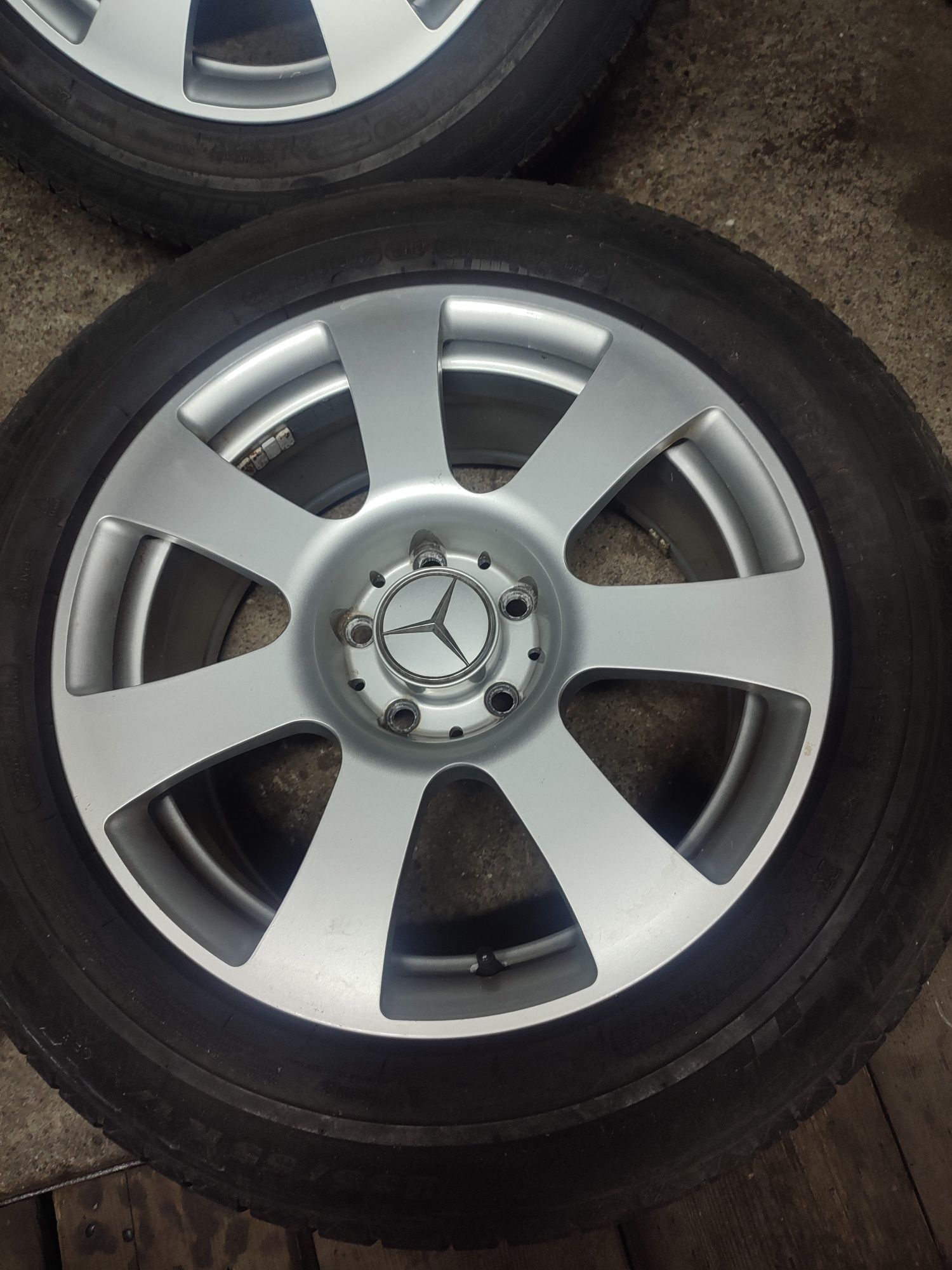 Oryginalne Alufelgi Mercedes 17" 5x112 + dekielki